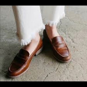 Madewell Elinor Loafers Size 6.5 English Saddle
